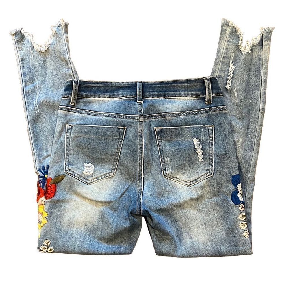 Rocks & Indigo - Lightly Tattered Denim - Medium - Picture 2 of 6
